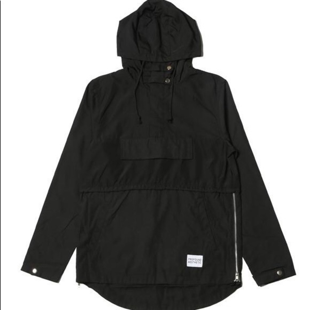 Torpedo Pocket Anorak Pullover Windbreaker